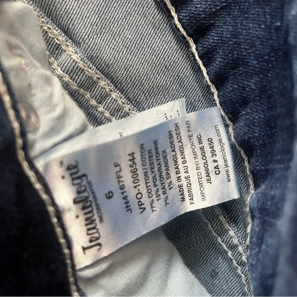 JEANIOLOGIE Denim Cargo Skirt with Pockets - Picture 4 of 6